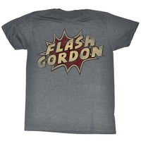 Thumbnail for FLASH GORDON-DOTS-BLACK HEATHER ADULT S/S TSHIRT