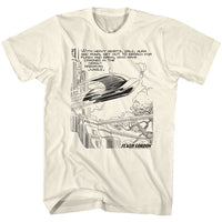 Thumbnail for FLASH GORDON-HEAVY HEARTS-NATURAL ADULT S/S TSHIRT