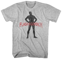 Thumbnail for FLASH GORDON-GAWDON-GRAY HEATHER ADULT S/S TSHIRT