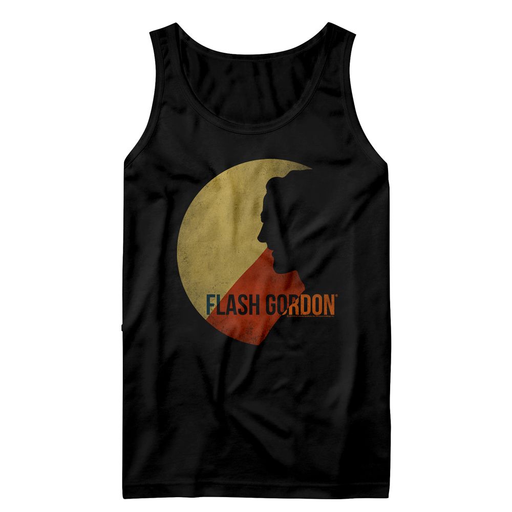 FLASH GORDON-GAWDON-BLACK ADULT TANK