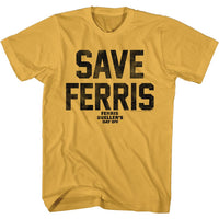 Thumbnail for FERRIS BEULLERS DAY OFF-SAVE FERRIS AGAIN-GINGER ADULT S/S TSHIRT