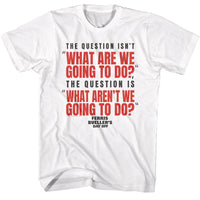 Thumbnail for FERRIS BEULLERS DAY OFF-FBDO WHAT ARE GOING TO DO-WHITE ADULT S/S TSHIRT