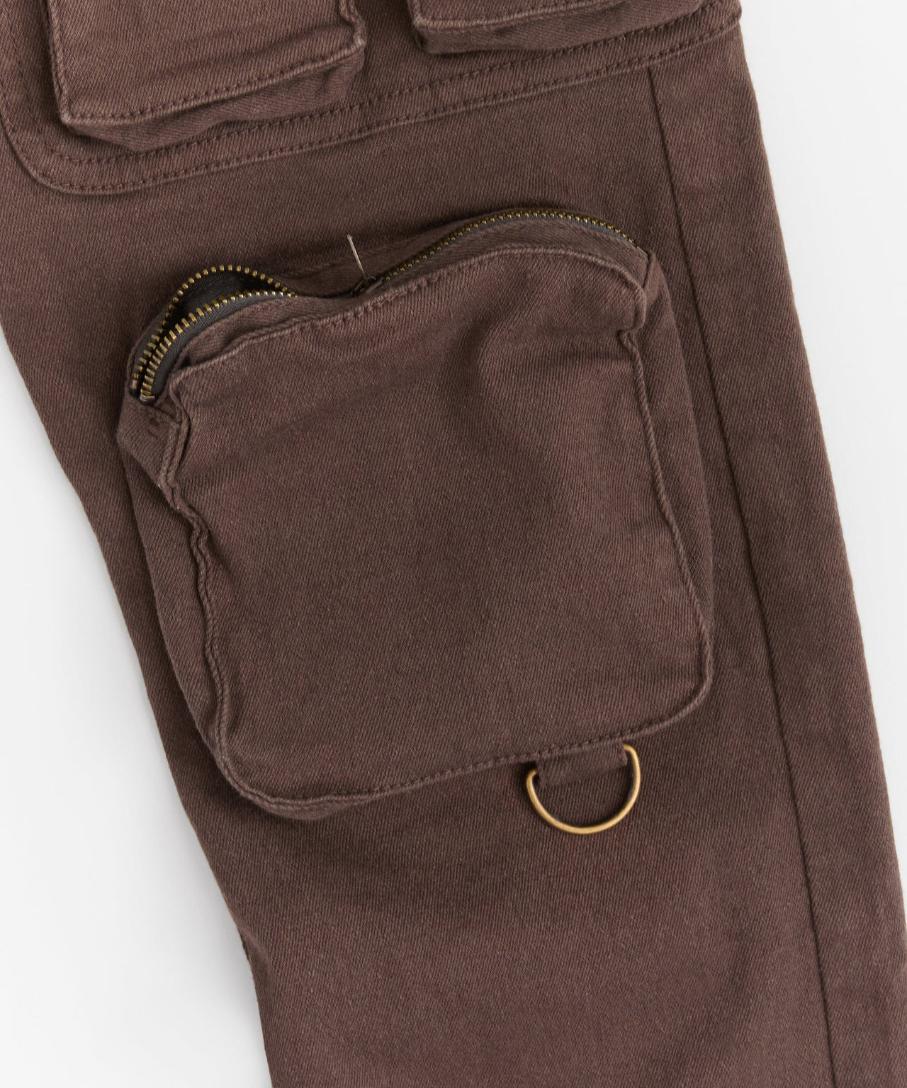 Multi Pocket Denim Pants