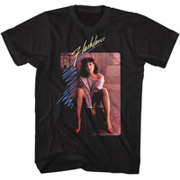 Thumbnail for FLASHDANCE-FLASHDANCE POSTER-BLACK ADULT S/S TSHIRT