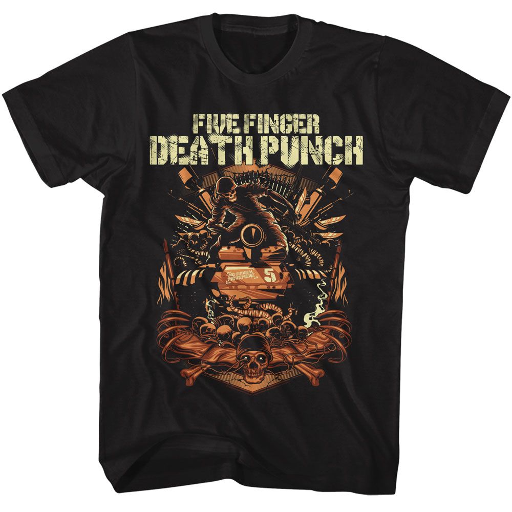 FFDP-FIVE FINGER DEATH PUNCH TANK-BLACK ADULT S/S TSHIRT
