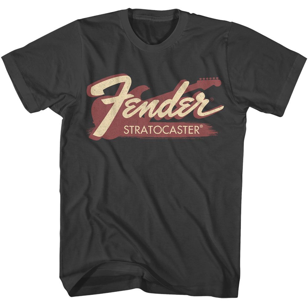 FENDER-FENDER STRAT-SMOKE ADULT S/S TSHIRT