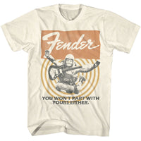 Thumbnail for FENDER-FENDER SKY DIVING-NATURAL ADULT S/S TSHIRT