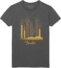 Thumbnail for Fender Yellow Guitar Handles Tee