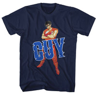 Thumbnail for FINAL FIGHT-GUY-NAVY ADULT S/S TSHIRT