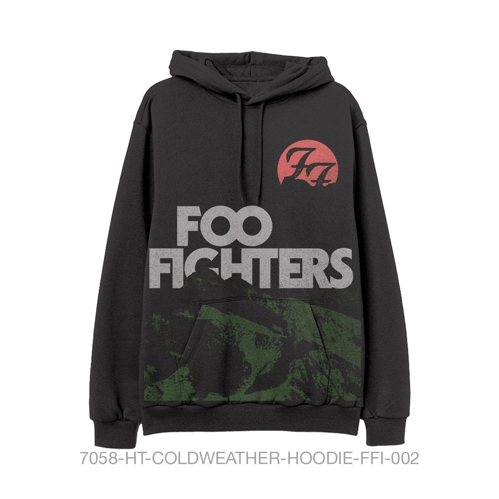 Foo Fighters Green Mountains Pull Hoodie