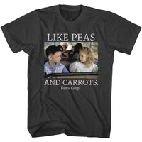 Thumbnail for FORREST GUMP-FORREST GUMP LIKE PEAS AND CARROTS-SMOKE ADULT S/S TSHIRT