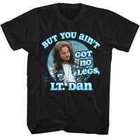Thumbnail for FORREST GUMP-FORREST GUMP GOT NO LEGS-BLACK ADULT S/S TSHIRT