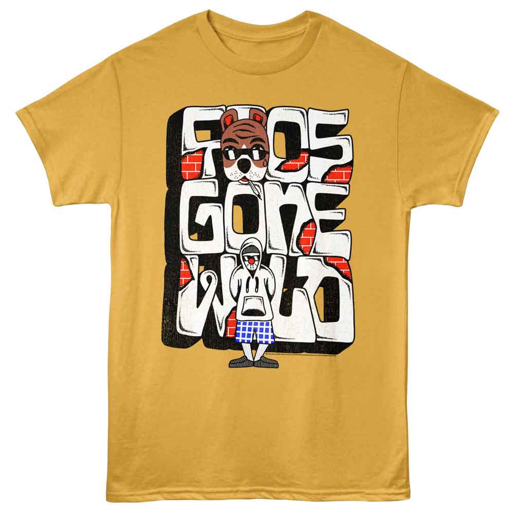 Foos Gone Wild - Dog And Brick T-Shirt