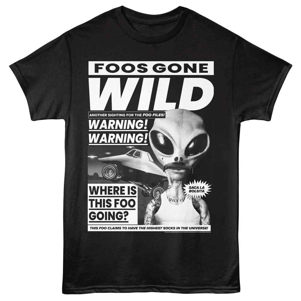Foos Gone Wild - Fgw Newspaper T-Shirt