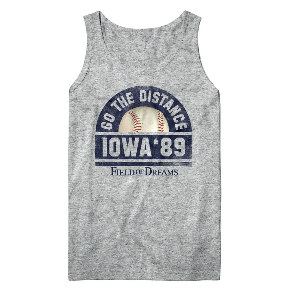 FIELD OF DREAMS-FIELD OF DREAMS GO THE DISTANCE-GRAY HEATHER ADULT TANK