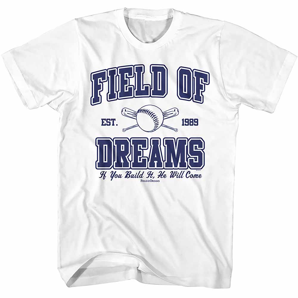 Field of Dreams Ball and Bats Adult T-Shirt