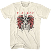 Thumbnail for FLY LEAF-FLY LEAF WINGED SKELETON-NATURAL ADULT S/S TSHIRT