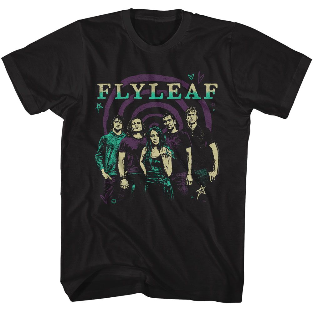 FLY LEAF-FLY LEAF GROUP PHOTO-BLACK ADULT S/S TSHIRT