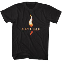 Thumbnail for FLY LEAF-FLY LEAF FLAME LOGO-BLACK ADULT S/S TSHIRT