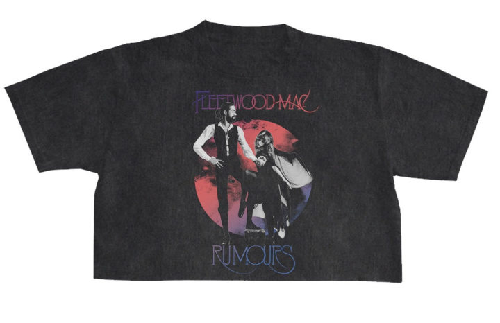 RUMORS MINERAL WASH CROP TOP