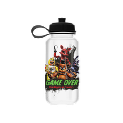 Five Nights at Freddy's Special Delivery Game Over Group  33.8oz Sports Water Bottle – 12 pc ppk ($6.25 each)