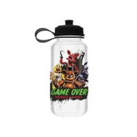 Thumbnail for Five Nights at Freddy's Special Delivery Game Over Group  33.8oz Sports Water Bottle – 12 pc ppk ($6.25 each)