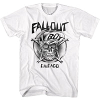 Thumbnail for FALL OUT BOY-FOB CHICAGO-WHITE ADULT S/S TSHIRT