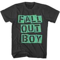 Thumbnail for FALL OUT BOY-FALL OUT BOY FOB CUTOUT LOGO-SMOKE ADULT S/S TSHIRT