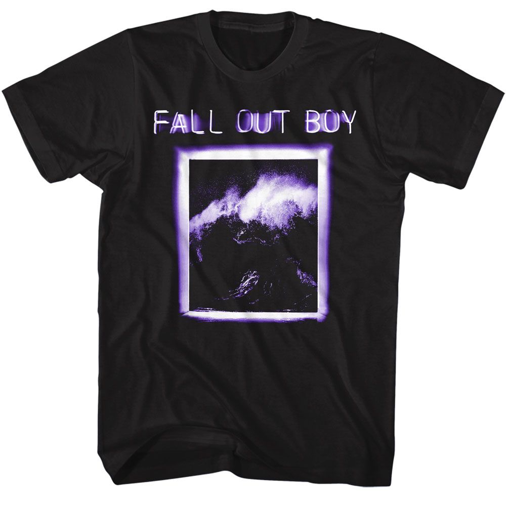 FALL OUT BOY-FALL OUT BOY WAVE-BLACK ADULT S/S TSHIRT