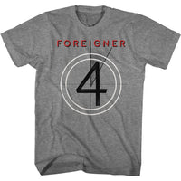 Thumbnail for FOREIGNER-FOUR-GRAPHITE HEATHER ADULT S/S TSHIRT