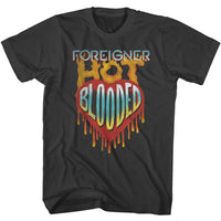 Thumbnail for FOREIGNER-FOREIGNER HOT BLOODED-SMOKE ADULT S/S TSHIRT