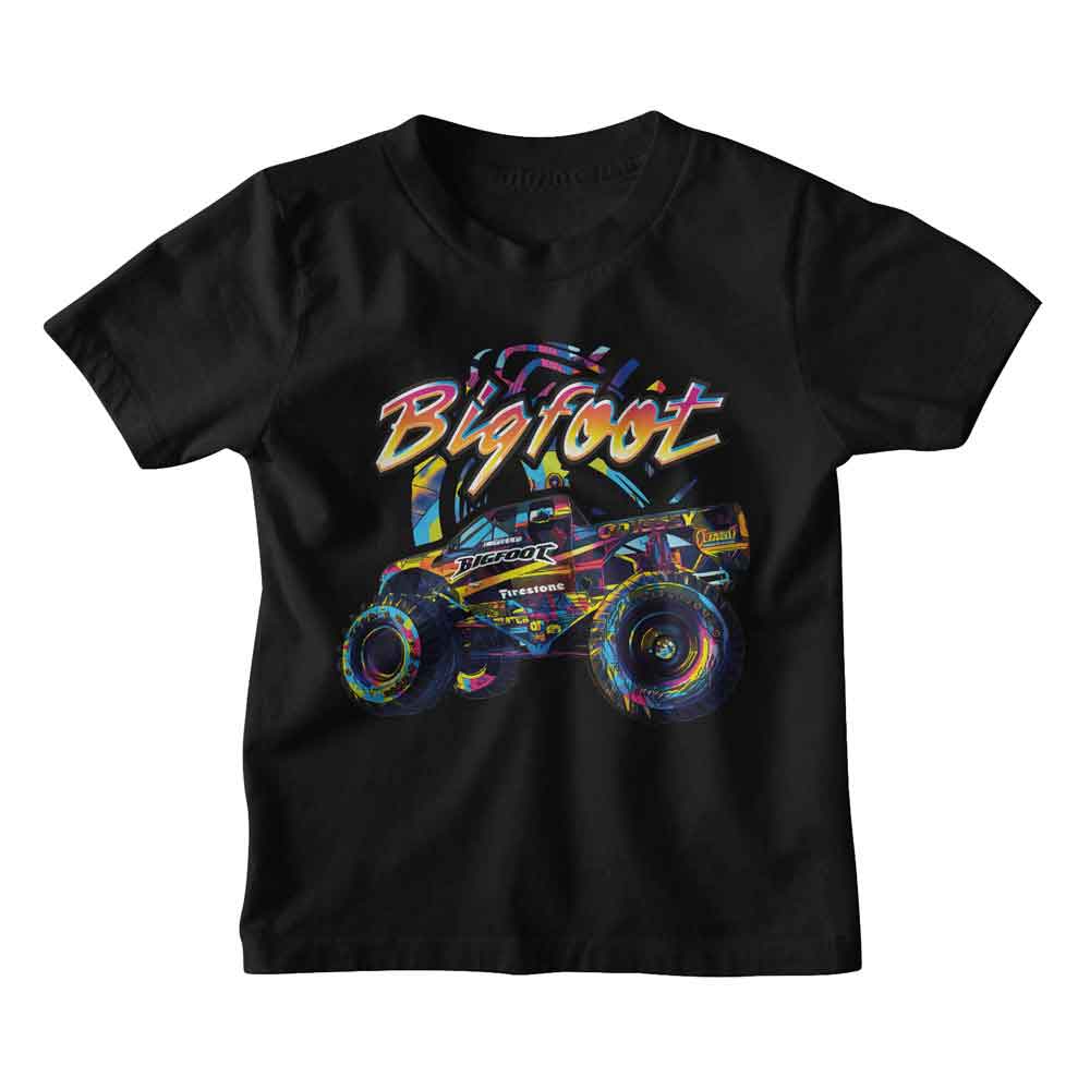 BIGFOOT-BIGFOOT MULTICOLOR-BLACK TODDLER S/S TSHIRT