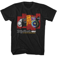 Thumbnail for BIGFOOT-BIGFOOT DIFFERENT TRUCK RECTANGLES-BLACK ADULT S/S TSHIRT