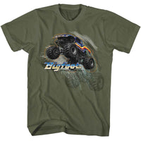 Thumbnail for BIGFOOT-BIGFOOT TRUCK JUMP-MILITARY GREEN ADULT S/S TSHIRT