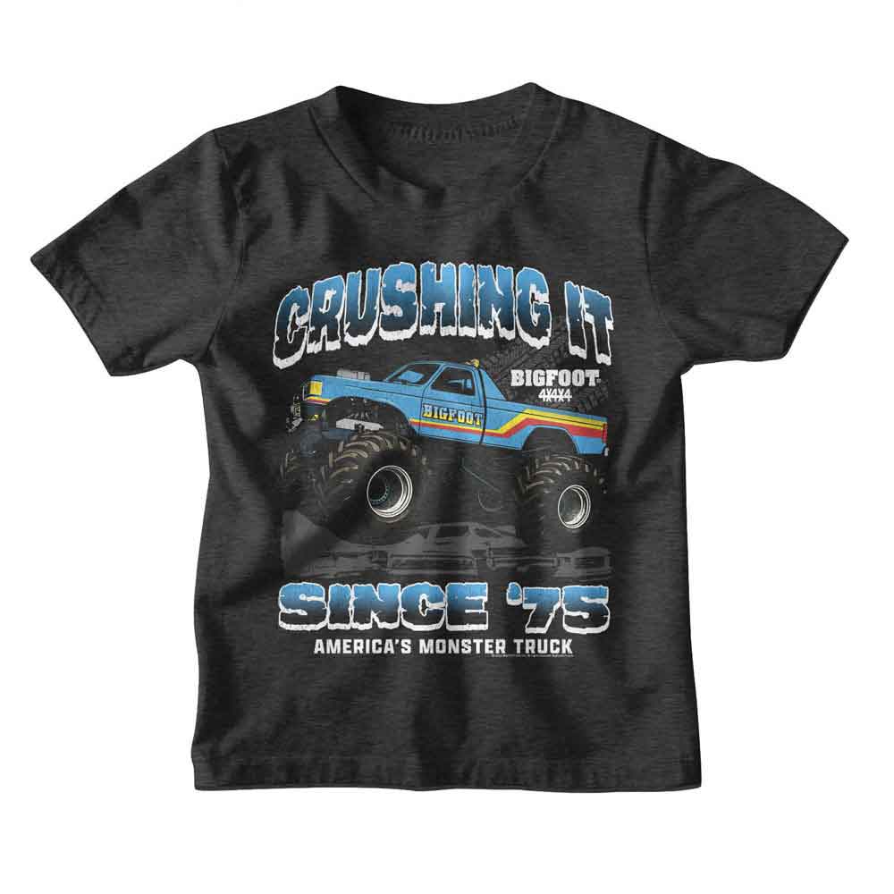 Bigfoot - Crushing It 75 Youth T-Shirt