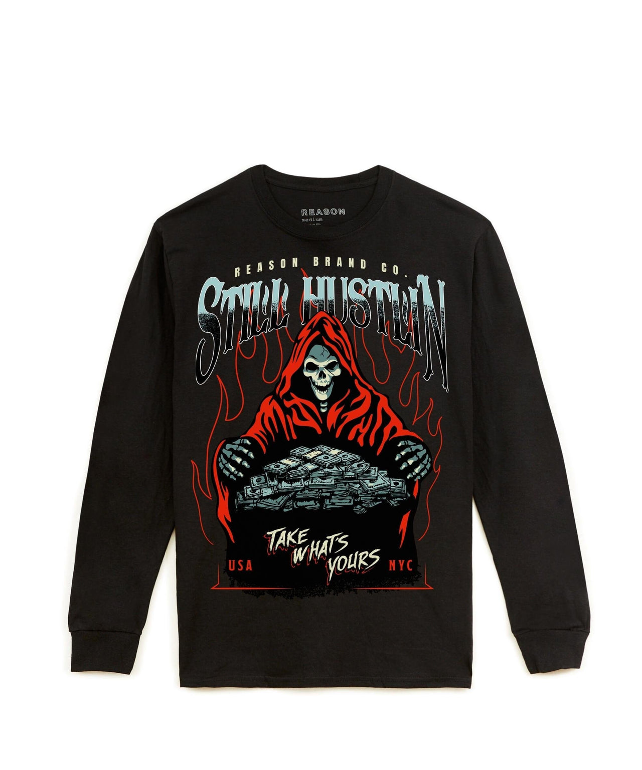 Still Hustlin L/S T-Shirt