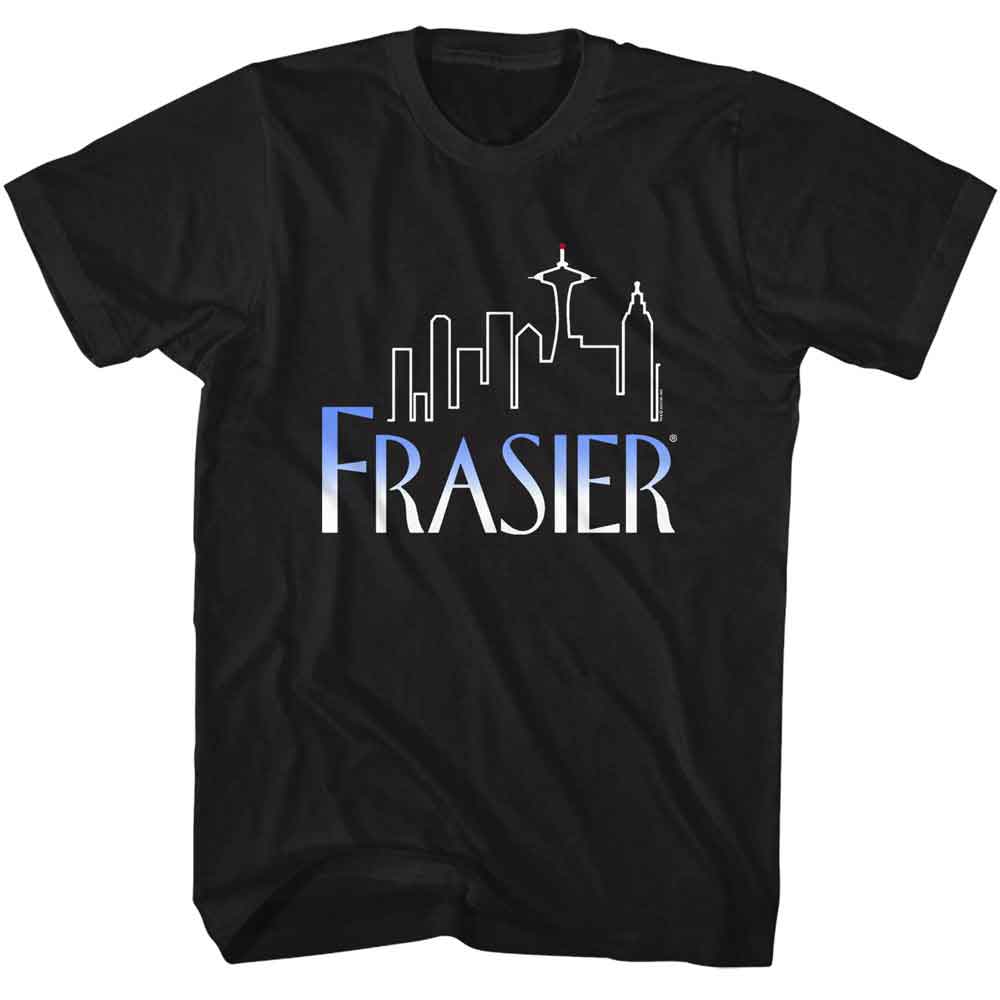 FRASIER-FRASIER LOGO-BLACK ADULT S/S TSHIRT