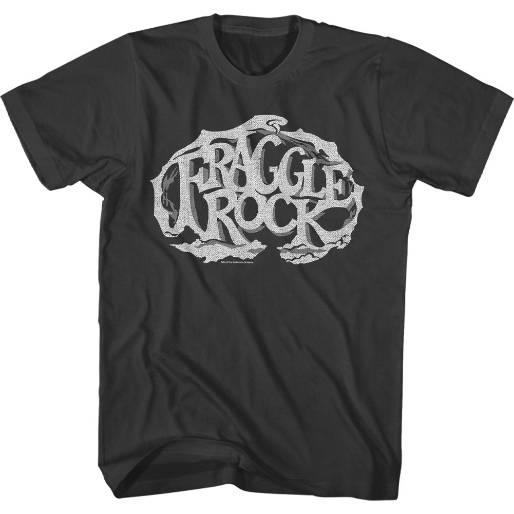 FRAGGLE ROCK-LOGO-SMOKE ADULT S/S TSHIRT