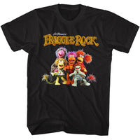 Thumbnail for FRAGGLE ROCK-GROUP SHOT-BLACK ADULT S/S TSHIRT