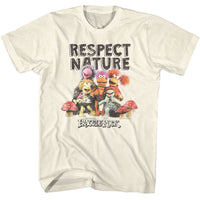 Thumbnail for FRAGGLE ROCK-FRAGGLE ROCK RESPECT NATURE-NATURAL ADULT S/S TSHIRT