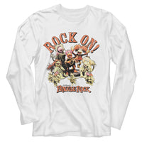Thumbnail for FRAGGLE ROCK-FRAGGLE ROCK ON PUPPETS-WHITE ADULT L/S TSHIRT