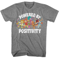 Thumbnail for FRAGGLE ROCK-FRAGGLE ROCK POWERED BY POSITIVITY-GRAPHITE HEATHER ADULT S/S TSHIRT