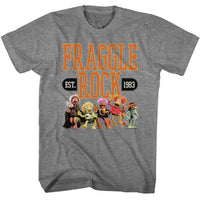 Thumbnail for FRAGGLE ROCK-FRAGGLE ROCK ATHLETIC-GRAPHITE HEATHER ADULT S/S TSHIRT