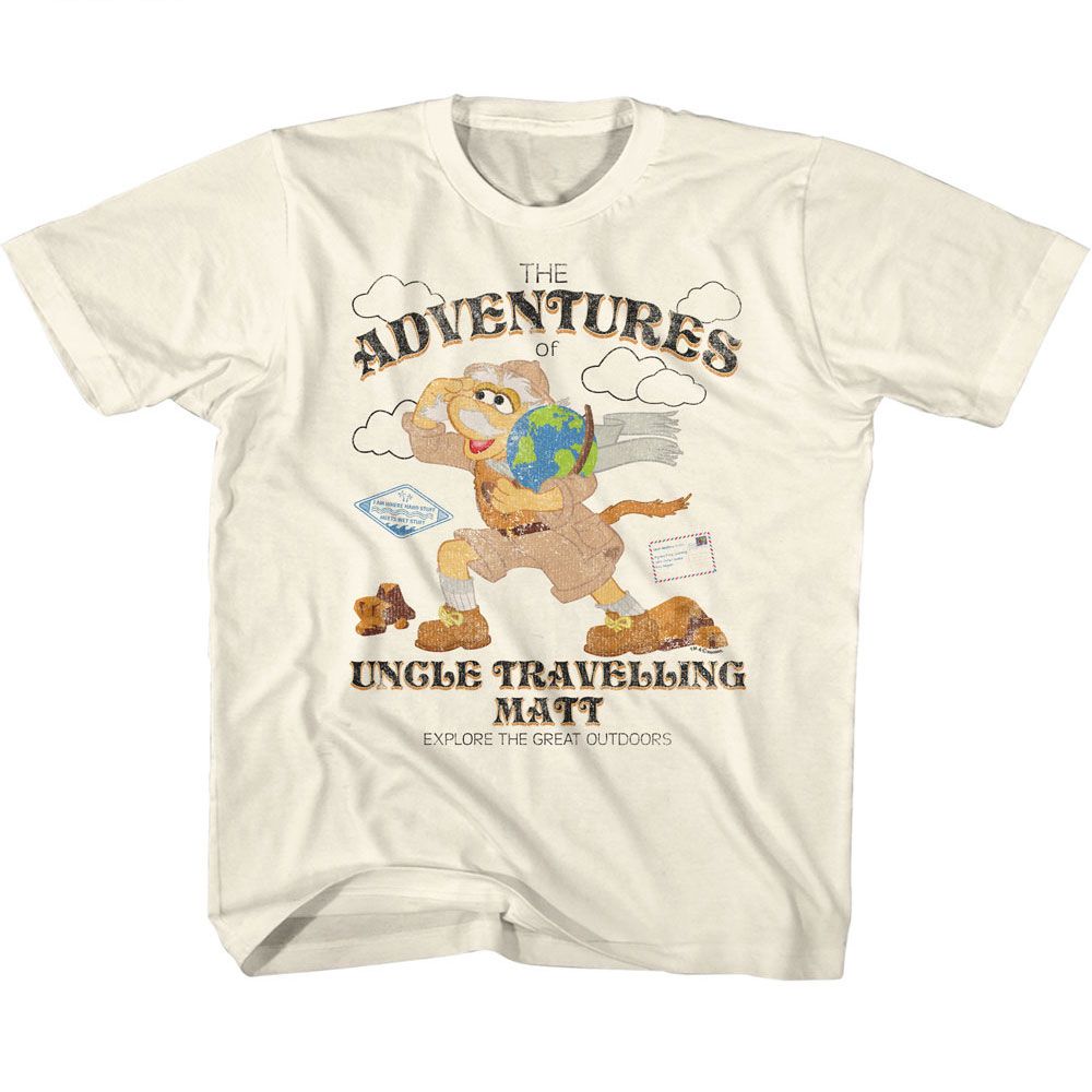 FRAGGLE ROCK-FRAGGLE ROCK ADVENTURES-NATURAL YOUTH S/S TSHIRT
