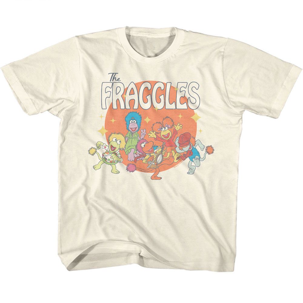 FRAGGLE ROCK-FRAGGLE ROCK CIRCLE-NATURAL YOUTH S/S TSHIRT