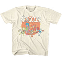 Thumbnail for FRAGGLE ROCK-FRAGGLE ROCK CIRCLE-NATURAL YOUTH S/S TSHIRT