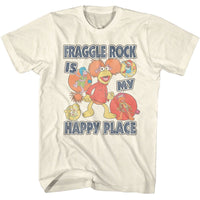 Thumbnail for FRAGGLE ROCK-FRAGGLE ROCK HAPPY PLACE-NATURAL ADULT S/S TSHIRT