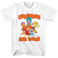 Thumbnail for FRAGGLE ROCK-FRAGGLE ROCK VALUE-WHITE ADULT S/S TSHIRT