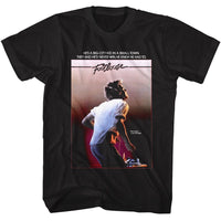 Thumbnail for FOOTLOOSE-FOOTLOOSE POSTER-BLACK ADULT S/S TSHIRT