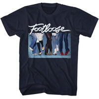 Thumbnail for FOOTLOOSE-FOOTLOOSE LEGS AND FEET-NAVY ADULT S/S TSHIRT